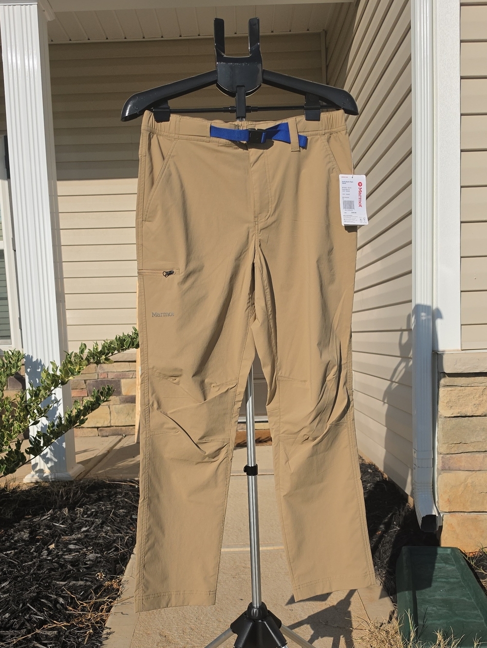 Marmot Mens Arch Rock Pant Short Size 32 Tan NWT